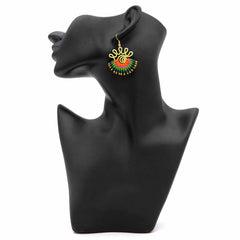 Macrame Colourful Earrings-Earrings-Siesta Crafts