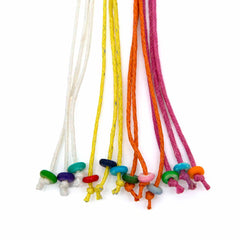 Rainbow Bead Bracelet-Bracelets & Wristbands-Siesta Crafts