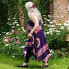 Muted Tie Dye Strappy Dress-Dresses-Siesta Crafts