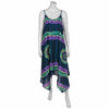 Muted Tie Dye Strappy Dress-Dresses-Siesta Crafts