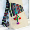 Hill Tribe Colourful Keyring-Keyrings & Bag Charms-Siesta Crafts