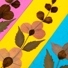 Thai Flower Bookmarks - Pack of 8-Office & Stationery-Siesta Crafts