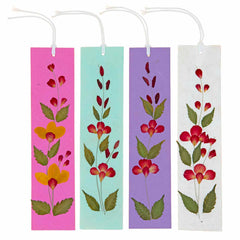 Thai Flower Bookmarks - Pack of 8-Office & Stationery-Siesta Crafts