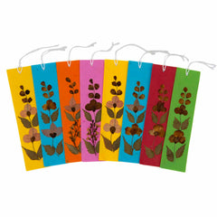 Thai Flower Bookmarks - Pack of 8-Office & Stationery-Siesta Crafts