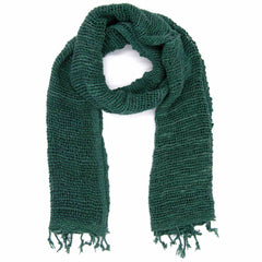 Woven Cotton Scarf-Scarves-Siesta Crafts