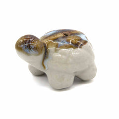 Tortoise Ceramic Incense Holder-Incense Holders-Siesta Crafts
