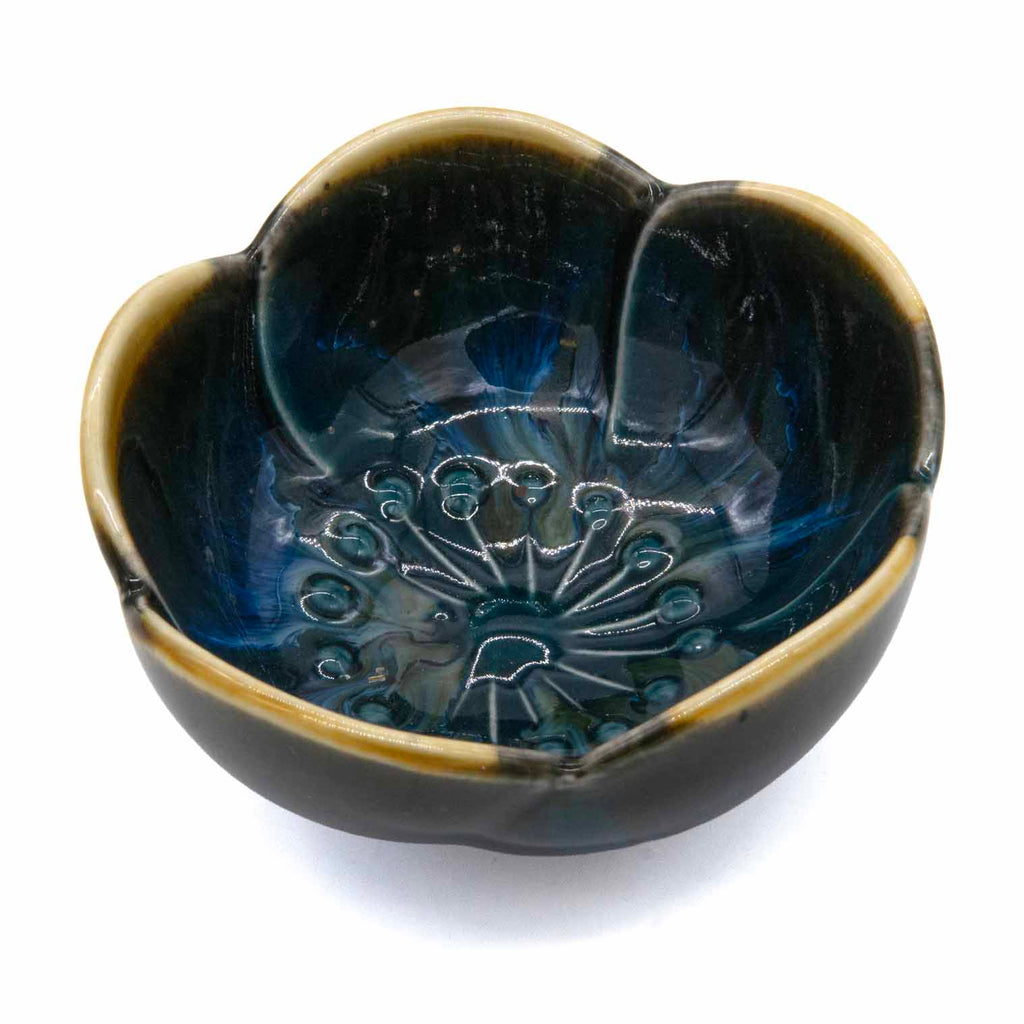 Lotus Ceramic Trinket Dish-Storage & Organisation-Siesta Crafts