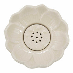 Lotus Ceramic Multi Incense Holder-Incense Holders-Siesta Crafts