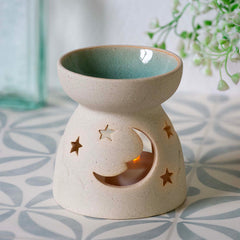 Moon & Stars Crystal Glaze Oil Burner