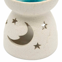 Moon & Stars Crystal Glaze Oil Burner