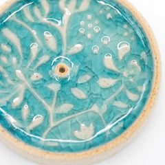 Mandala Crystal Glaze Incense Holder