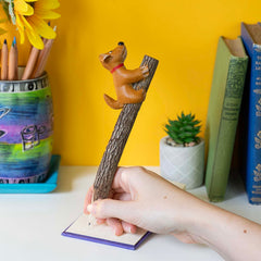 Dog Sawdust Pencil-Office & Stationery-Siesta Crafts
