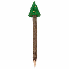 Christmas Tree Sawdust Pencil-Office & Stationery-Siesta Crafts