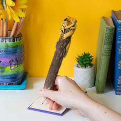Lion Sawdust Pencil-Office & Stationery-Siesta Crafts