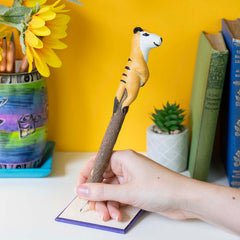 Meerkat Sawdust Pencil-Office & Stationery-Siesta Crafts