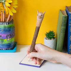 Llama Sawdust Pencil-Office & Stationery-Siesta Crafts