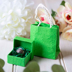 Saa Paper Mini Jewellery Bag-Jewellery Dishes, Boxes & Pouches-Siesta Crafts