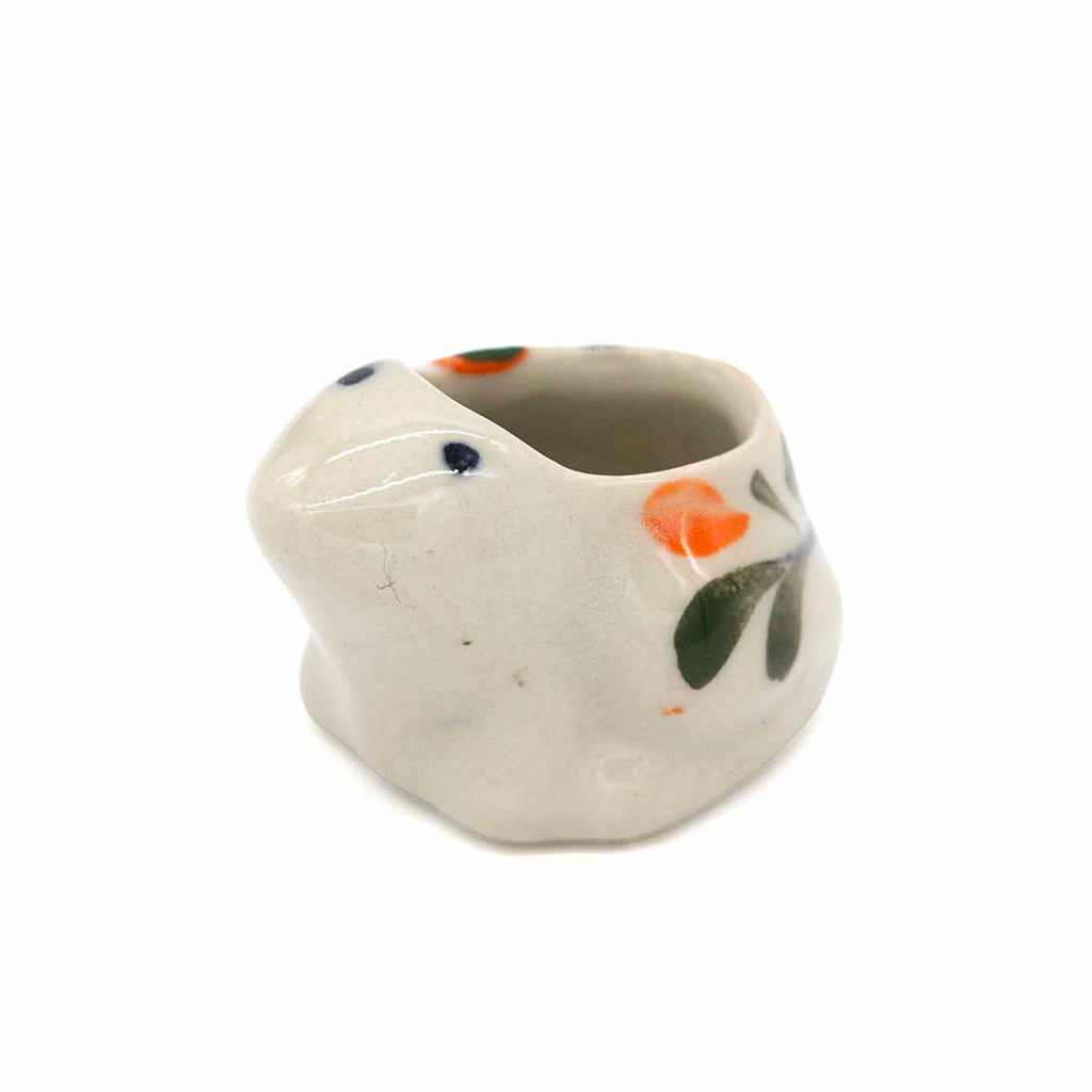 Tiny Animal Pot - Frog-Storage & Organisation-Siesta Crafts
