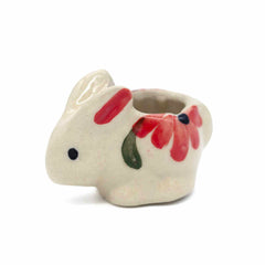 Tiny Animal Pot - Rabbit-Storage & Organisation-Siesta Crafts