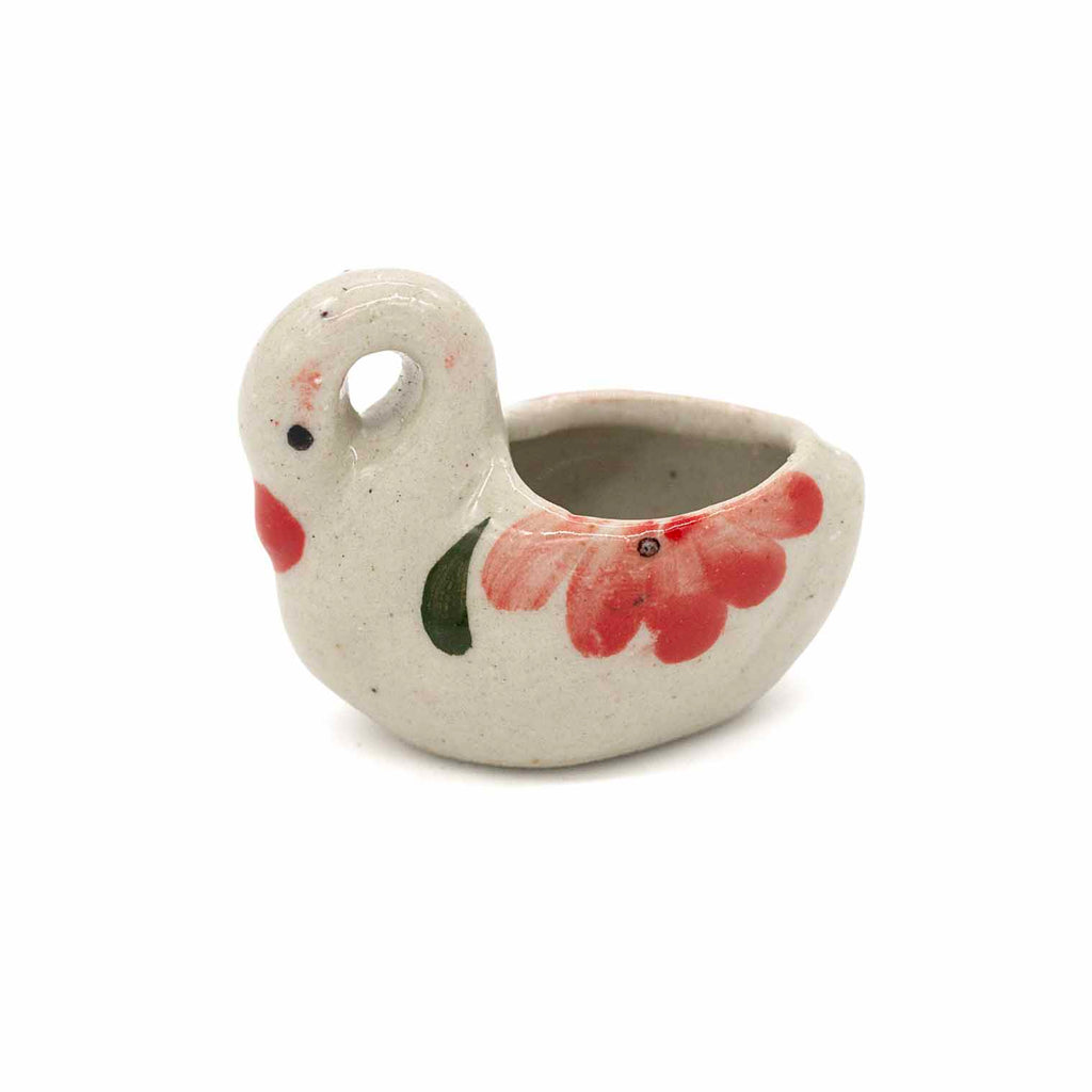 Tiny Animal Pot - Swan-Storage & Organisation-Siesta Crafts