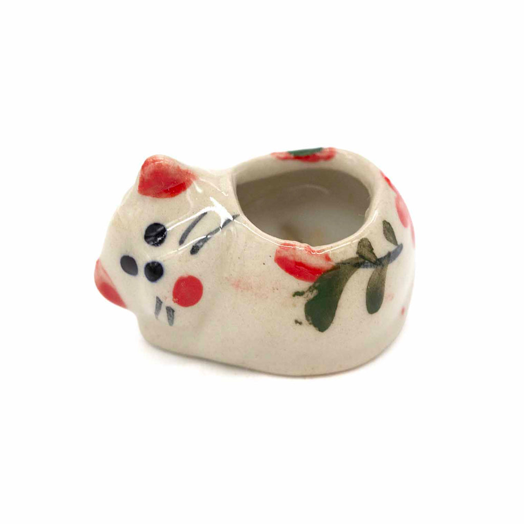 Tiny Animal Pot - Cat-Storage & Organisation-Siesta Crafts