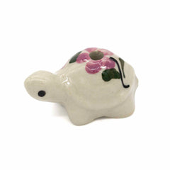Miniature Thai Painted Incense Holder - Tortoise-Incense Holders-Siesta Crafts