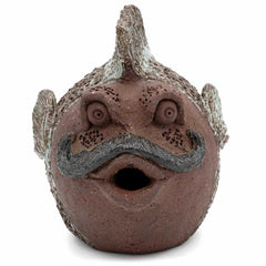 The Perfect Gentleman - Ceramic Fish-Ornaments & Figurines-Siesta Crafts
