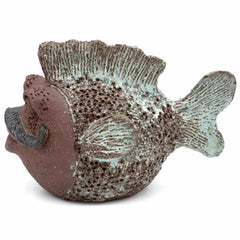 The Perfect Gentleman - Ceramic Fish-Ornaments & Figurines-Siesta Crafts