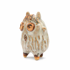 Ceramic Mini Monster - Two Eyes-Ornaments & Figurines-Siesta Crafts