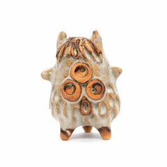 Ceramic Mini Monster - Three Eyes-Ornaments & Figurines-Siesta Crafts
