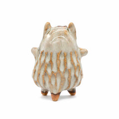 Ceramic Mini Monster - Three Eyes-Ornaments & Figurines-Siesta Crafts