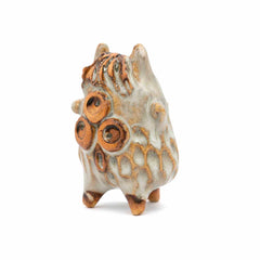 Ceramic Mini Monster - Three Eyes-Ornaments & Figurines-Siesta Crafts