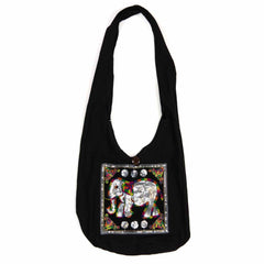 Sequin Elephant Shoulder Bag-Bags & Purses-Siesta Crafts