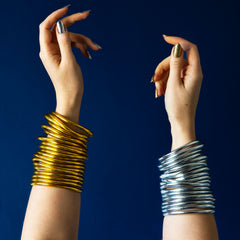 Buddha Bangle Bracelet-Bracelets & Wristbands-Siesta Crafts