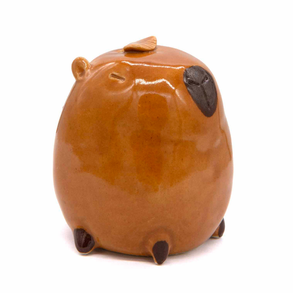Capybara Ceramic Figurine-Ornaments & Figurines-Siesta Crafts
