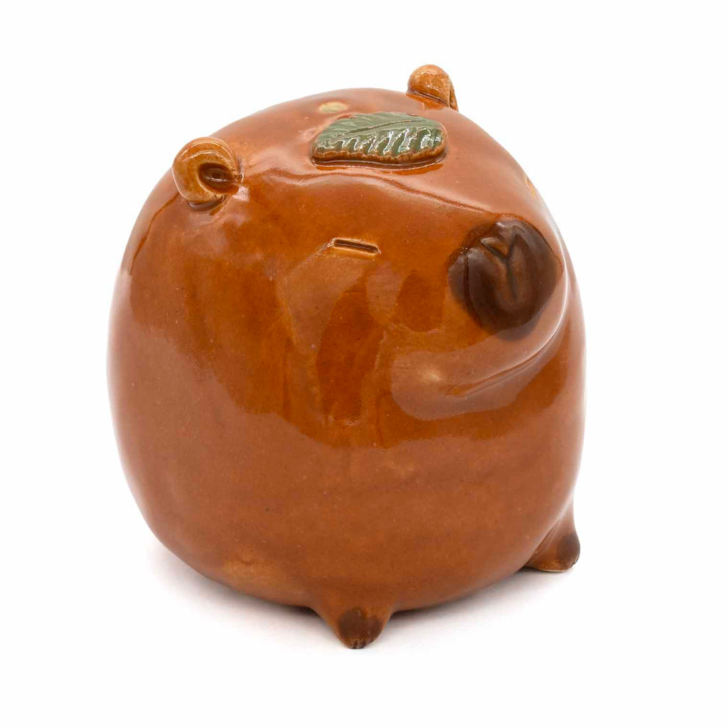 Capybara Ceramic Figurine-Ornaments & Figurines-Siesta Crafts