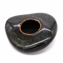 Drip Glaze Pebble Cone Incense Holder-Incense Holders-Siesta Crafts