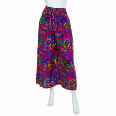 Kaleidoscope Wide Leg Trousers-Trousers-Siesta Crafts