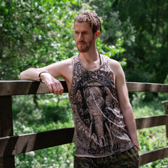Sure Design T-Shirts - Elephant Vest-T-Shirts-Siesta Crafts