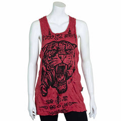 Sure Design T-Shirts - Tiger Vest-T-Shirts-Siesta Crafts