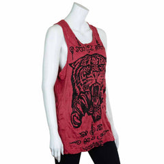 Sure Design T-Shirts - Tiger Vest-T-Shirts-Siesta Crafts