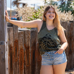 Sure Design T-Shirts - Turtle Vest-T-Shirts-Siesta Crafts