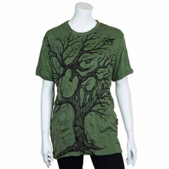 Sure Design T-Shirts - Om Tree T-Shirt-T-Shirts-Siesta Crafts