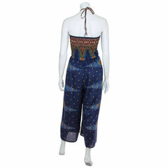 Split Leg Jumpsuit-Dungarees & Jumpsuits-Siesta Crafts