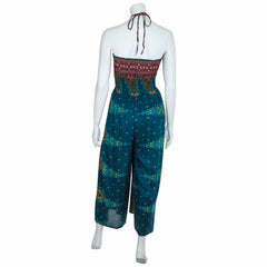 Split Leg Jumpsuit-Dungarees & Jumpsuits-Siesta Crafts