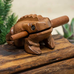 Croaking Frog Guiro-Taps & Scrapes-Siesta Crafts