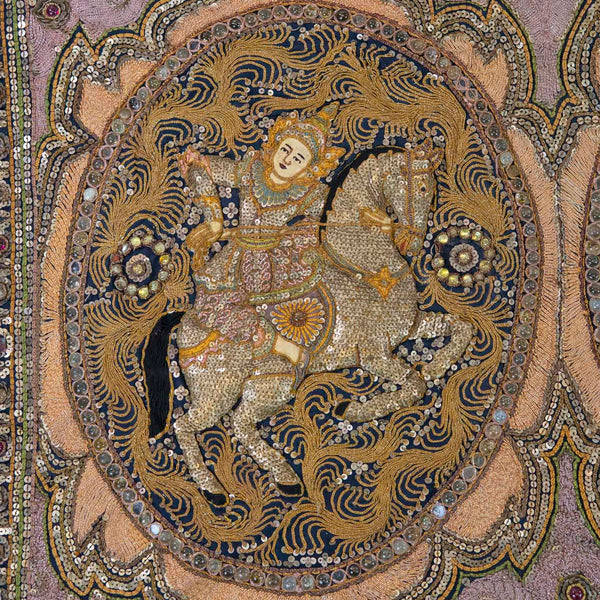 Vintage Kalaga - Garuda, Horse, & Lion-Home Décor-Siesta Crafts