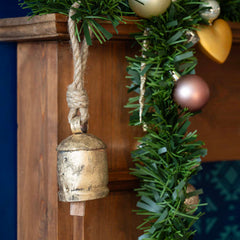 Large Cow Bell on Rope-Home Décor-Siesta Crafts