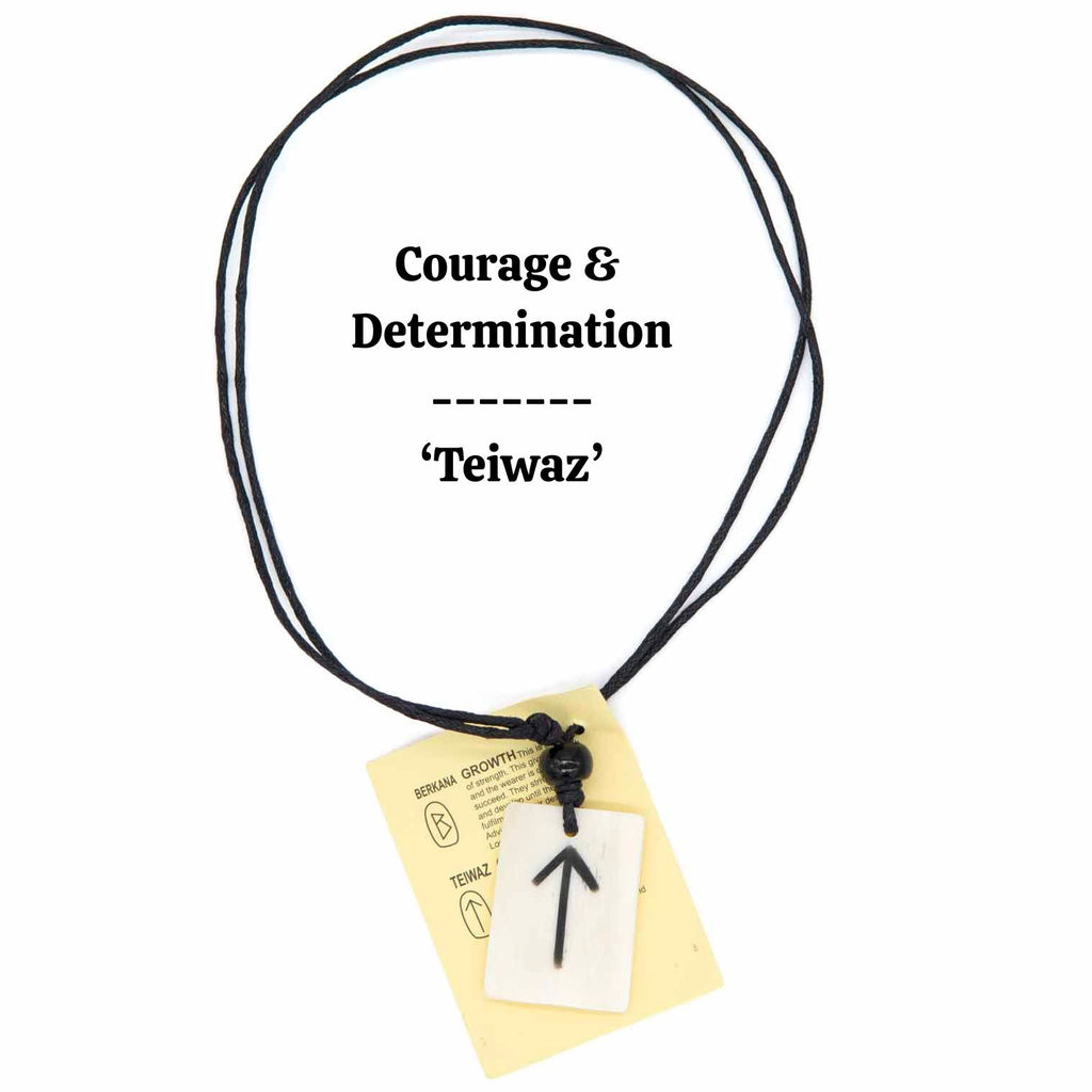 Rune Pendant Necklace-Necklaces & Pendants-Siesta Crafts