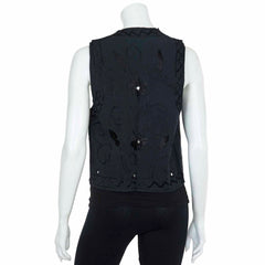 Embroidered Vintage Waistcoat-Coats, Jackets & Ponchos-Siesta Crafts